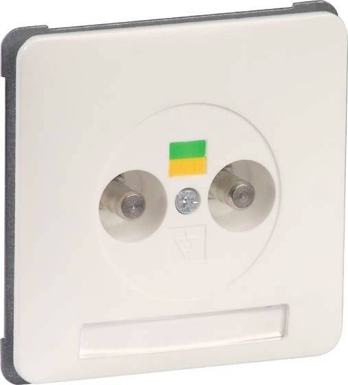 PEHA by Honeywell 2fach Potenzial-Ausgleichsstecker-Dose Weiß 428831 1St.