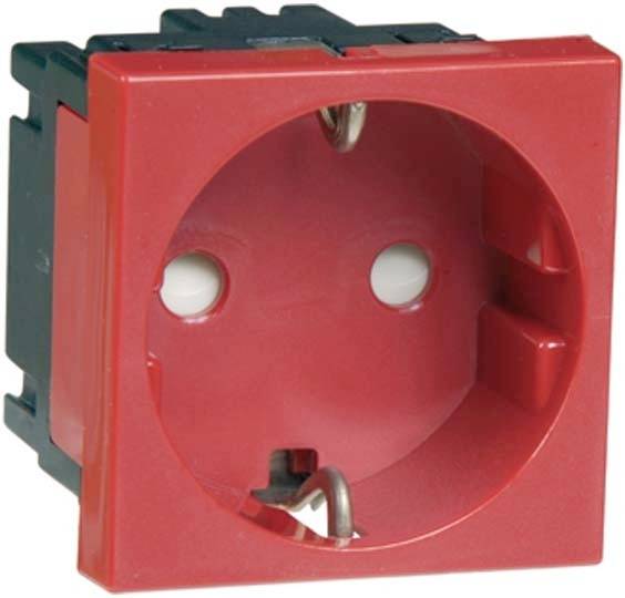 PEHA by Honeywell 1fach Einsatz Steckdose Rot 517911 1St.