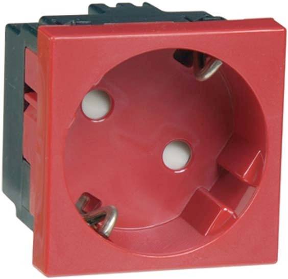 PEHA by Honeywell 1fach Einsatz Steckdose Rot 456211 1St.