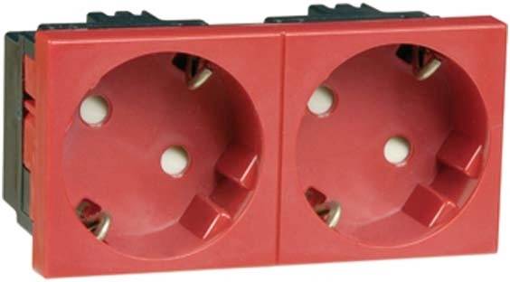 PEHA by Honeywell 1fach Einsatz Steckdose Rot 456711 1St.