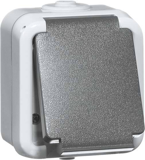 PEHA by Honeywell 1fach Komplett Steckdose Grau 306111 1 St.