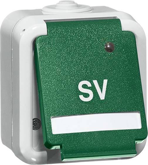 PEHA by Honeywell 1fach Komplett Steckdose Grün 803011 1St.