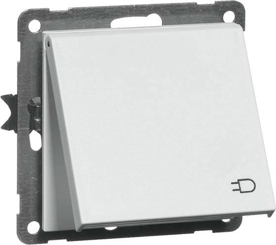 PEHA by Honeywell 1fach Einsatz Steckdose Aluminium 56411 1St.