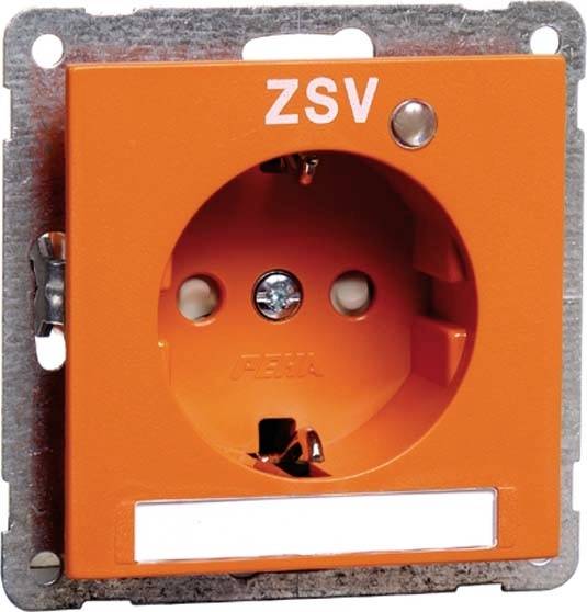 PEHA by Honeywell 1fach Einsatz Steckdose Orange 18511 1St.