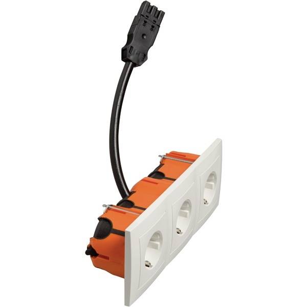 PEHA by Honeywell 1fach Komplett Steckdose Weiß 76331 1St.