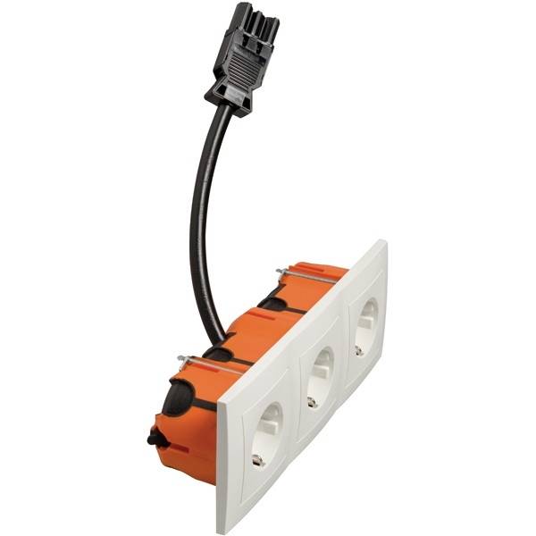 PEHA by Honeywell 1fach Komplett Steckdose Weiß 76531 1St.