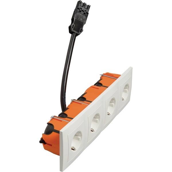 PEHA by Honeywell 1fach Komplett Steckdose Weiß 76341 1St.