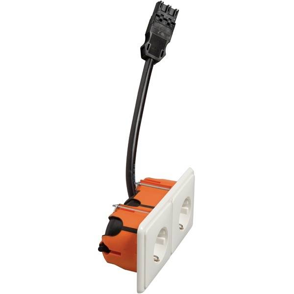 PEHA by Honeywell 1fach Komplett Steckdose Weiß 76221 1St.