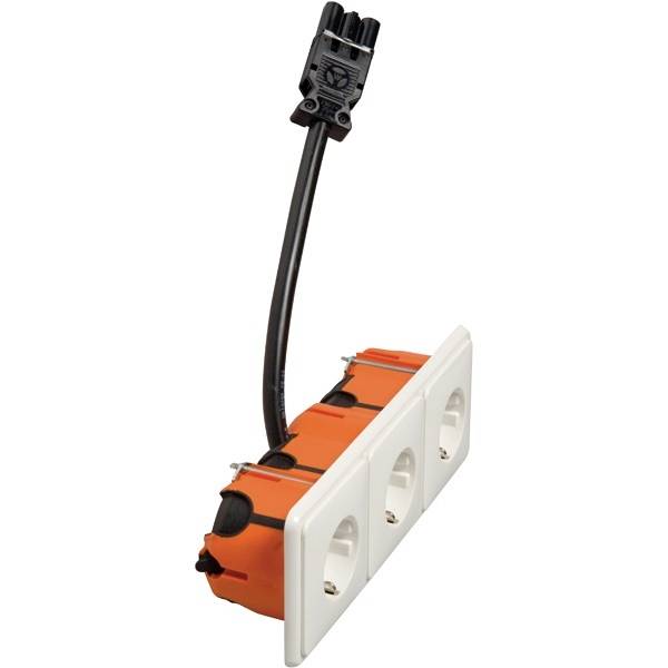 PEHA by Honeywell 1fach Komplett Steckdose Weiß 76431 1St.