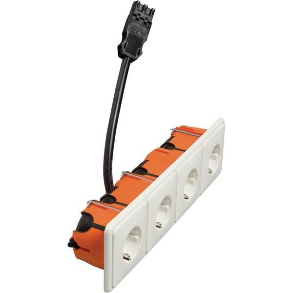 PEHA by Honeywell 1fach Komplett Steckdose Weiß 76241 1St.