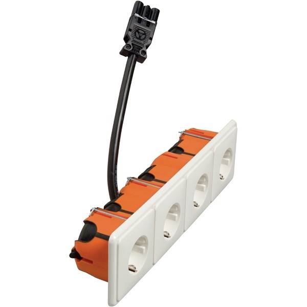 PEHA by Honeywell 1fach Komplett Steckdose Weiß 76441 1St.