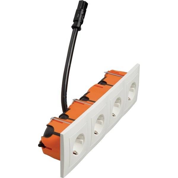 PEHA by Honeywell 1fach Komplett Steckdose Weiß 76141 1St.