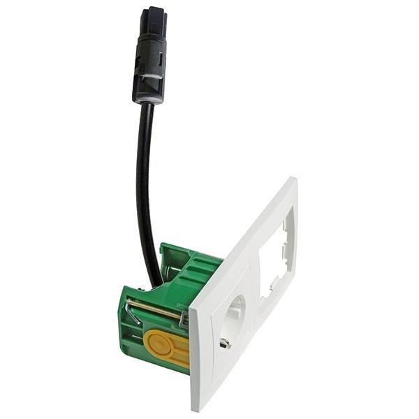 PEHA by Honeywell 1fach Komplett Steckdose Weiß 76801 1St.