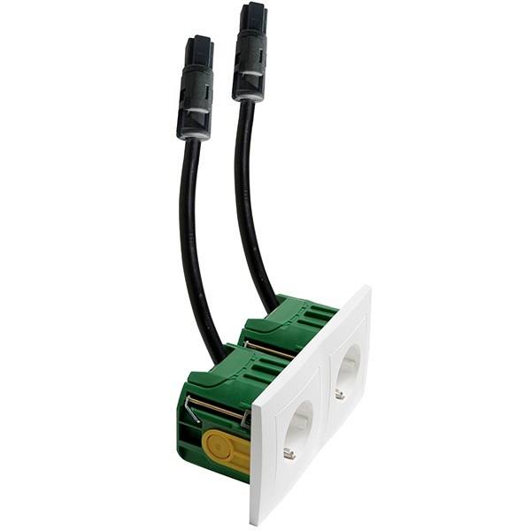 PEHA by Honeywell 1fach Komplett Steckdose Weiß 76691 1St.