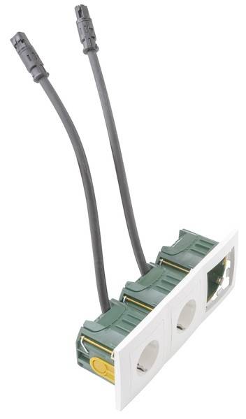 PEHA by Honeywell 1fach Komplett Steckdose Weiß 76811 1St.