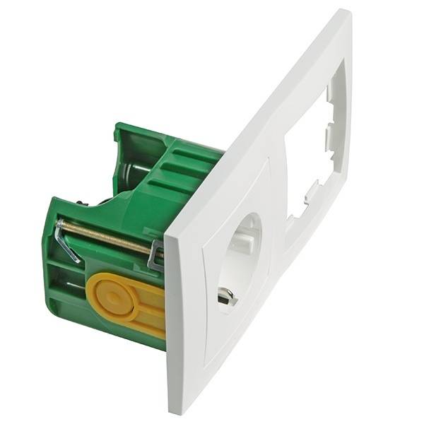 PEHA by Honeywell 1fach Komplett Steckdose Weiß 76641 1St.