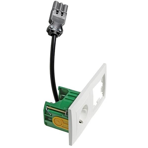 PEHA by Honeywell 1fach Komplett Steckdose Weiß 76721 1St.