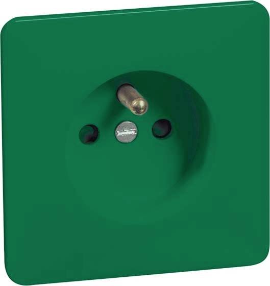 PEHA by Honeywell Komplett Steckdose Grün 483041 1St.