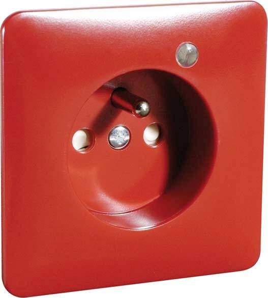 PEHA by Honeywell Komplett Steckdose Rot 483241 1St.