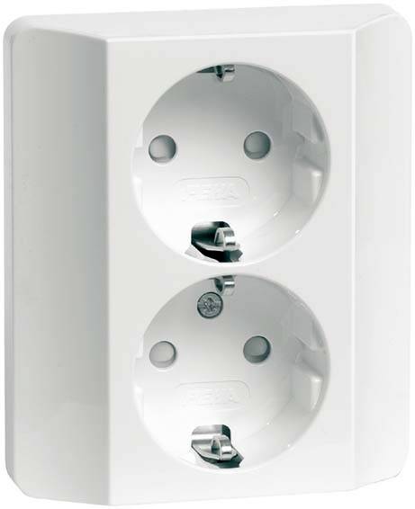 PEHA by Honeywell 1fach Komplett Steckdose Weiß 491611 1St.