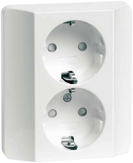 PEHA by Honeywell 1fach Komplett Steckdose Weiß 491711 1St.