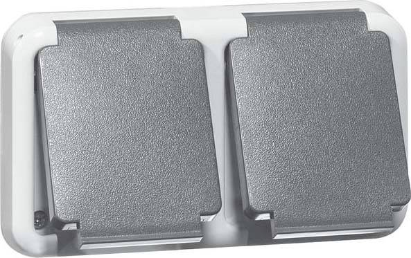 PEHA by Honeywell 1fach Komplett Steckdose Grau 312751 1St.