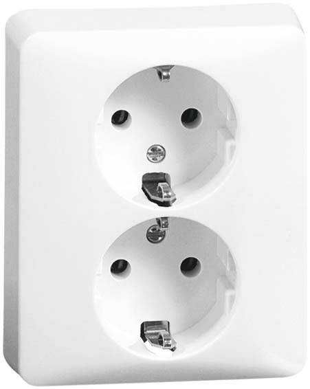 PEHA by Honeywell 1fach Komplett Steckdose Weiß 482921 1St.