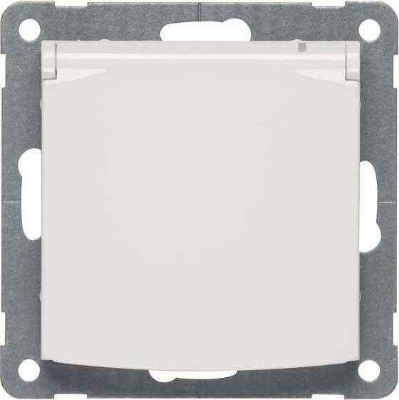 PEHA by Honeywell 1fach Einsatz Steckdose Aluminium 318531 1St.