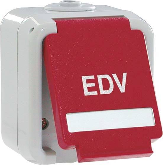 PEHA by Honeywell 1fach Komplett Steckdose Rot 813311 1St.