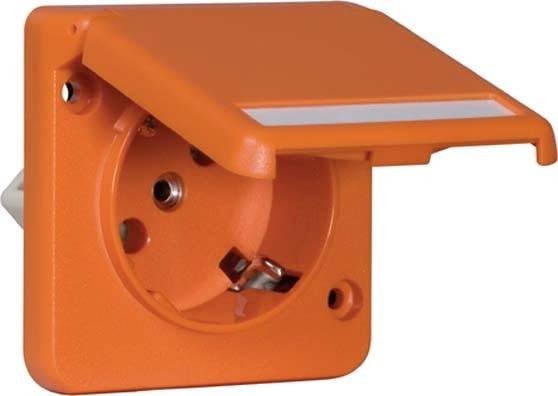 PEHA by Honeywell 1fach Einsatz Steckdose Orange 636611 1St.