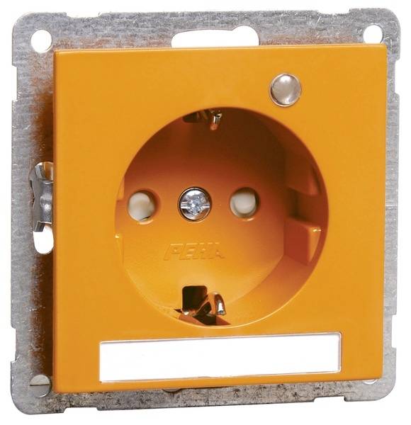 PEHA by Honeywell 1fach Einsatz Steckdose Orange 18711 1St.