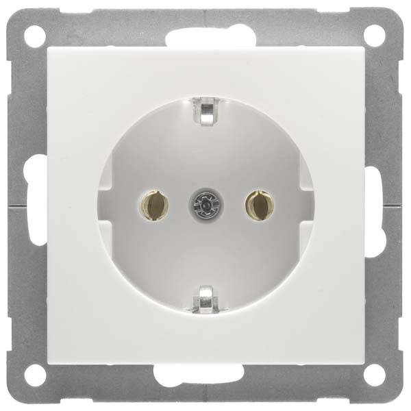 PEHA by Honeywell 1fach Einsatz Steckdose Weiß 318341 1St.