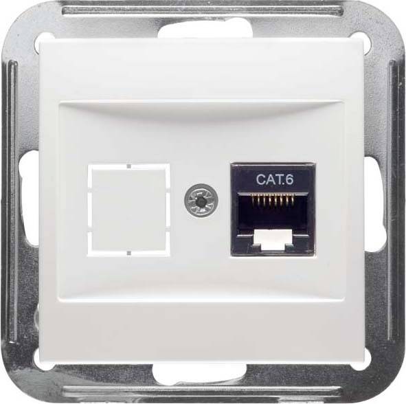 PEHA by Honeywell Netzwerkdose Weiß 318651 1St.