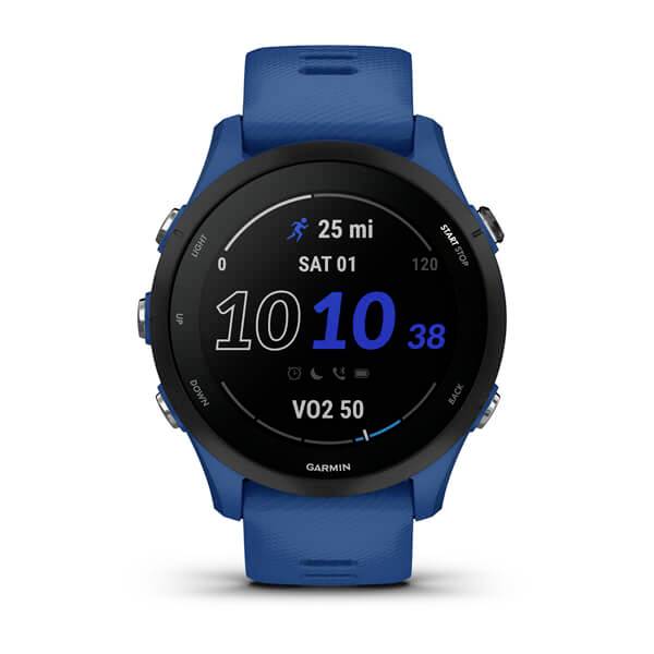 Garmin Forerunner® 255 Smartwatch 46mm Dunkelblau, Schwarz