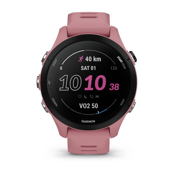 Garmin Forerunner® 255S Smartwatch 41mm Altrosa, Schwarz