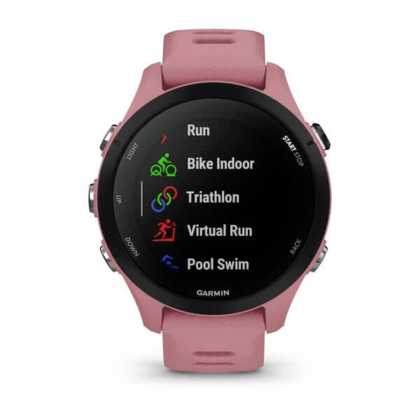 Garmin Forerunner® 255S Smartwatch 41mm Altrosa, Schwarz