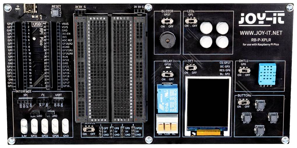 Joy-it Experimentierboard RB-P-XPLR