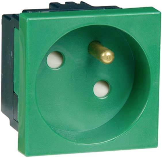 PEHA by Honeywell Einsatz Steckdose Grün 402141 1St.