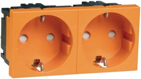 PEHA by Honeywell 1fach Einsatz Steckdose Orange 402511 1St.