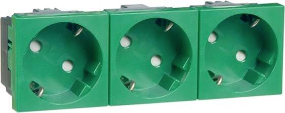 PEHA by Honeywell 1fach Einsatz Steckdose Grün 518611 1St.