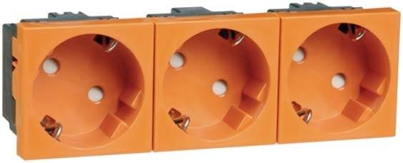 PEHA by Honeywell 1fach Einsatz Steckdose Orange 517711 1St.