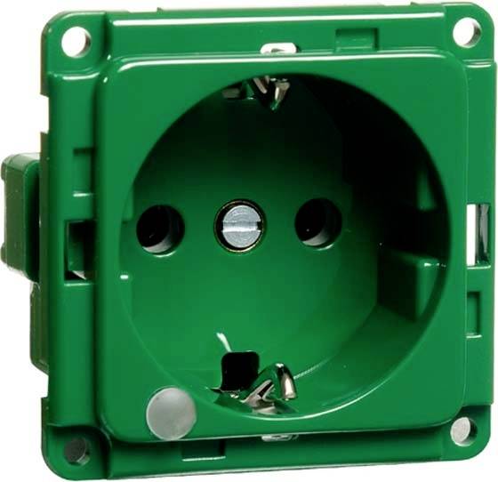 PEHA by Honeywell 1fach Einsatz Steckdose Grün 269711 1St.