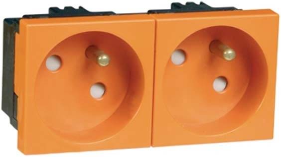 PEHA by Honeywell Einsatz Steckdose Orange 407041 1St.