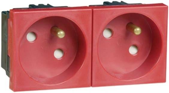 PEHA by Honeywell Einsatz Steckdose Rot 407441 1St.