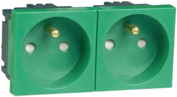 PEHA by Honeywell Einsatz Steckdose Grün 406441 1St.