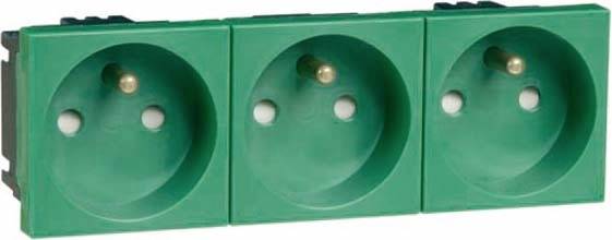 PEHA by Honeywell Einsatz Steckdose Grün 405241 1St.