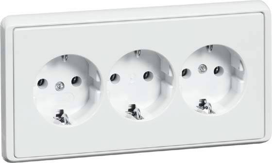 PEHA by Honeywell 1fach Komplett Steckdose Weiß 819711 1St.