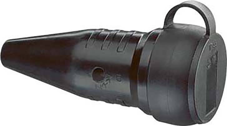 ABL Sursum 1189290 Schutzkontaktkupplung 250 V Schwarz IP44