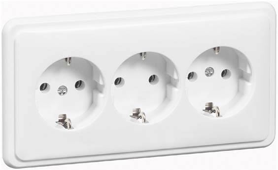 PEHA by Honeywell 1fach Komplett Steckdose Reinweiß 496311 1St.