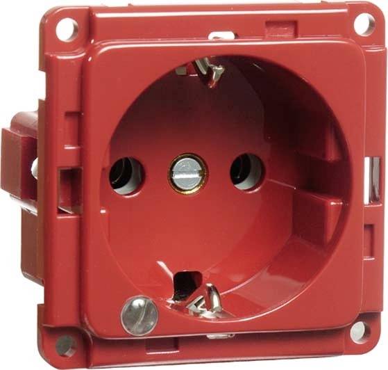 PEHA by Honeywell 1fach Einsatz Steckdose Rot 271911 1St.